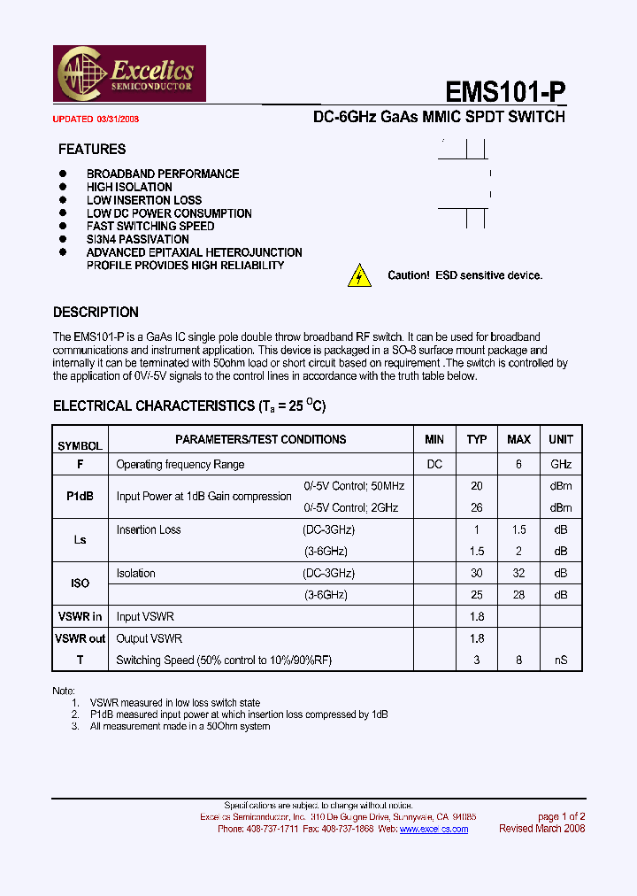 EMS101-P_4609684.PDF Datasheet