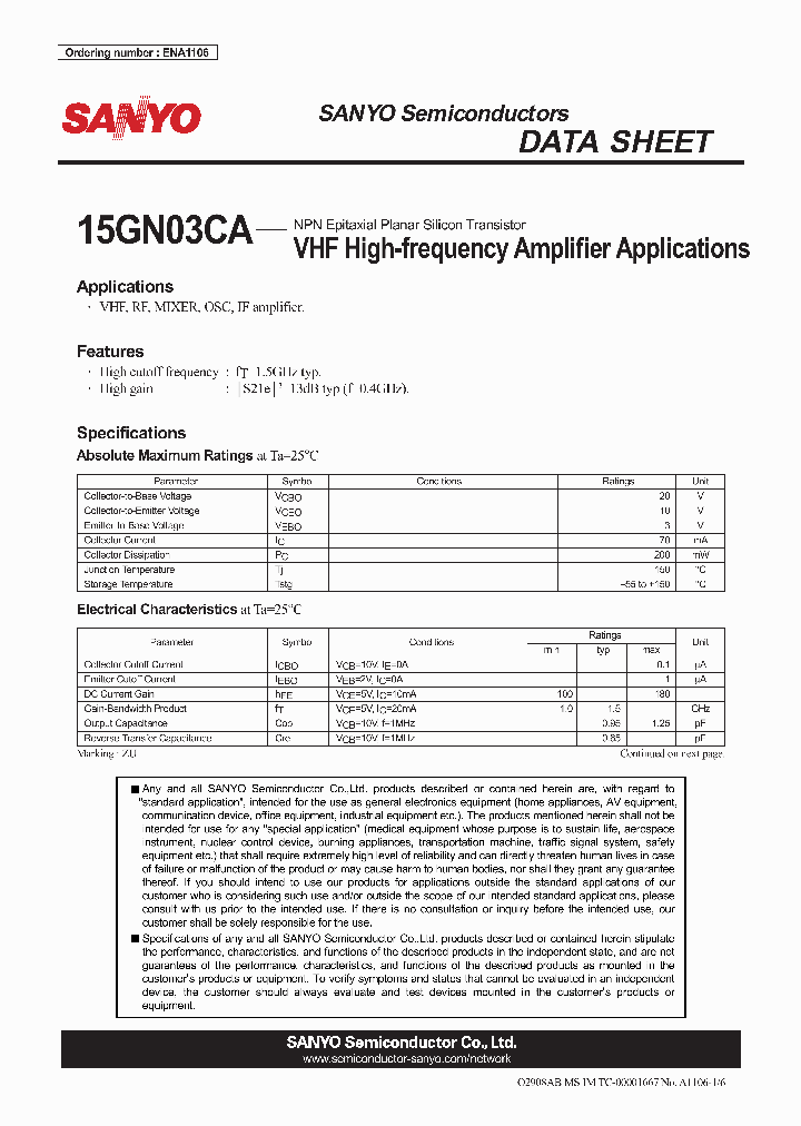 ENA1106_4788017.PDF Datasheet