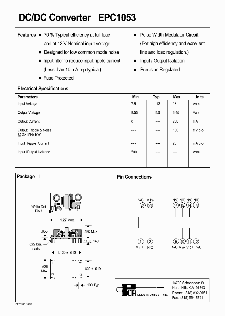 EPC1053_4722237.PDF Datasheet