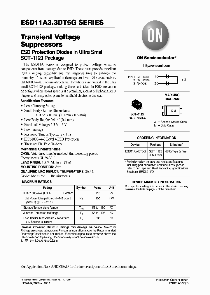 ESD11A50DT5G_4843017.PDF Datasheet