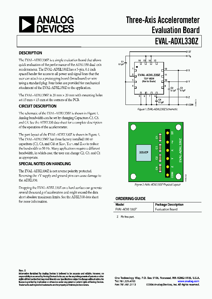 EVAL-ADXL330Z_4215266.PDF Datasheet