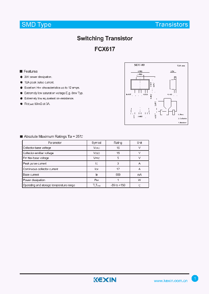 FCX617_4299602.PDF Datasheet