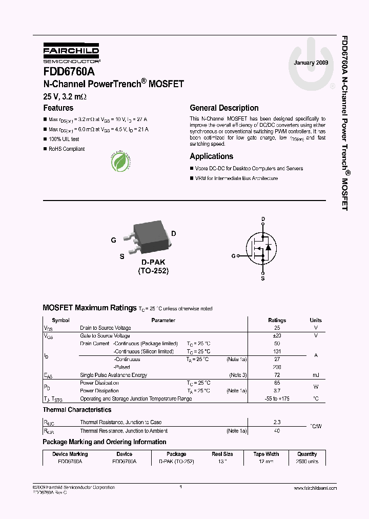 FDD6760A_4817568.PDF Datasheet