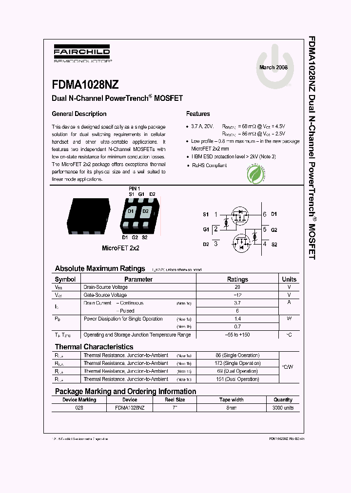 FDMA1028NZ08_4271503.PDF Datasheet