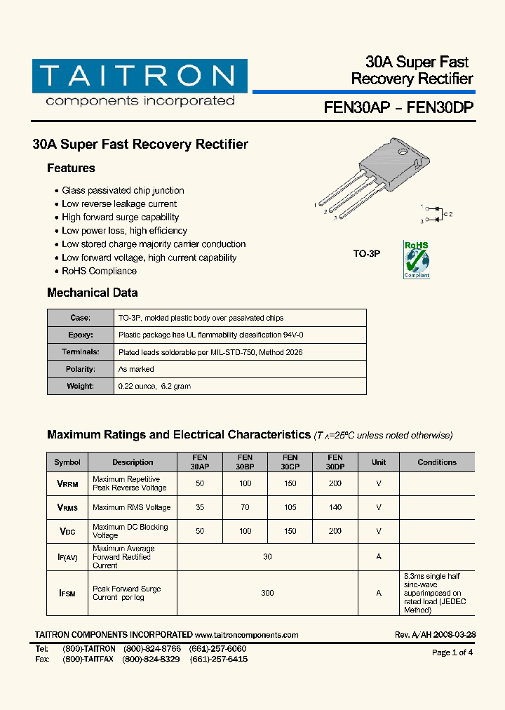 FEN30DP_4543912.PDF Datasheet