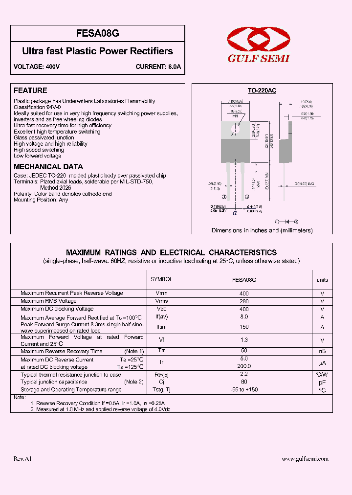 FESA08G_4618915.PDF Datasheet