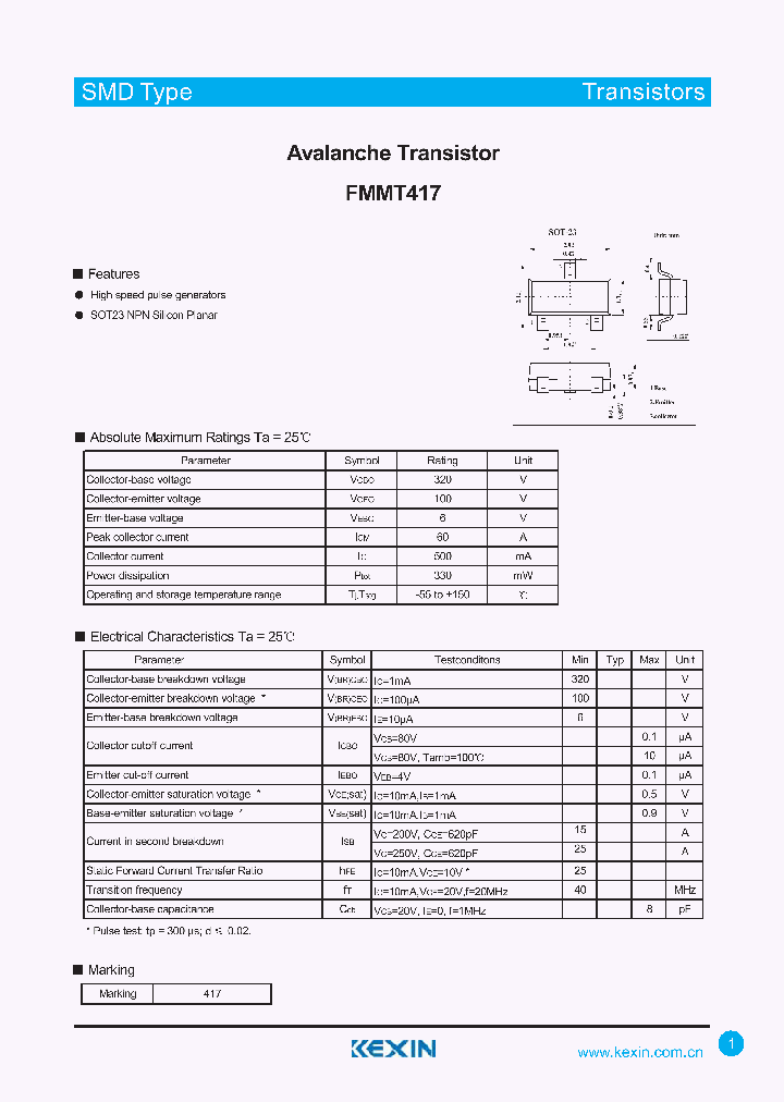 FMMT417_4414217.PDF Datasheet