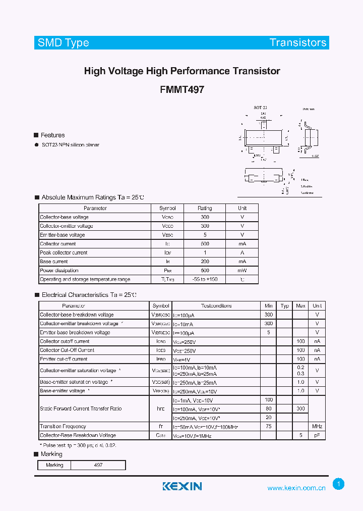 FMMT497_4374758.PDF Datasheet