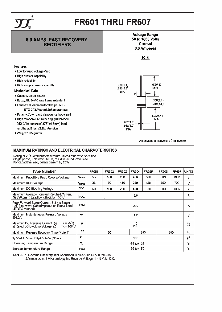 FR601_4253444.PDF Datasheet