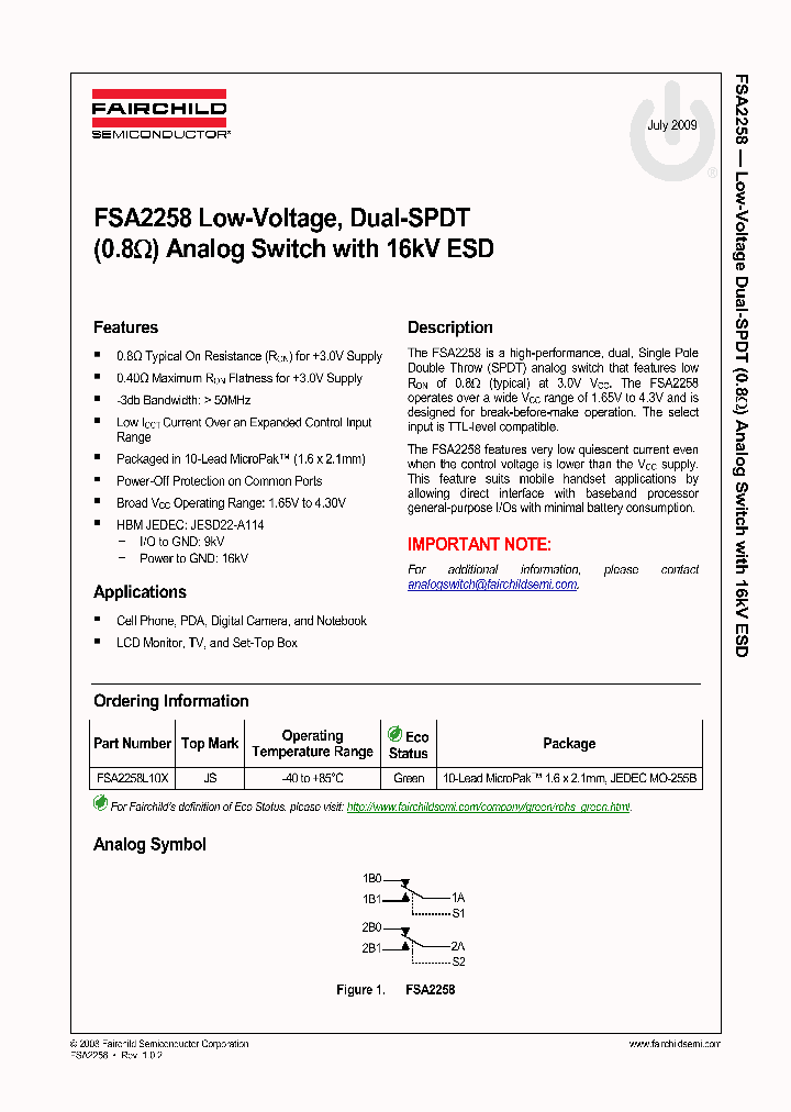 FSA2258_4473726.PDF Datasheet