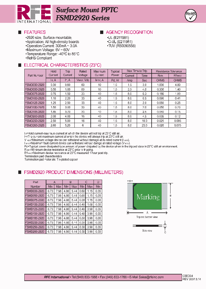 FSMD250-2920_4540713.PDF Datasheet