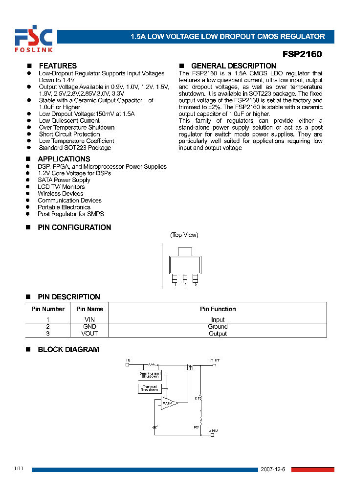 FSP2160_4786151.PDF Datasheet