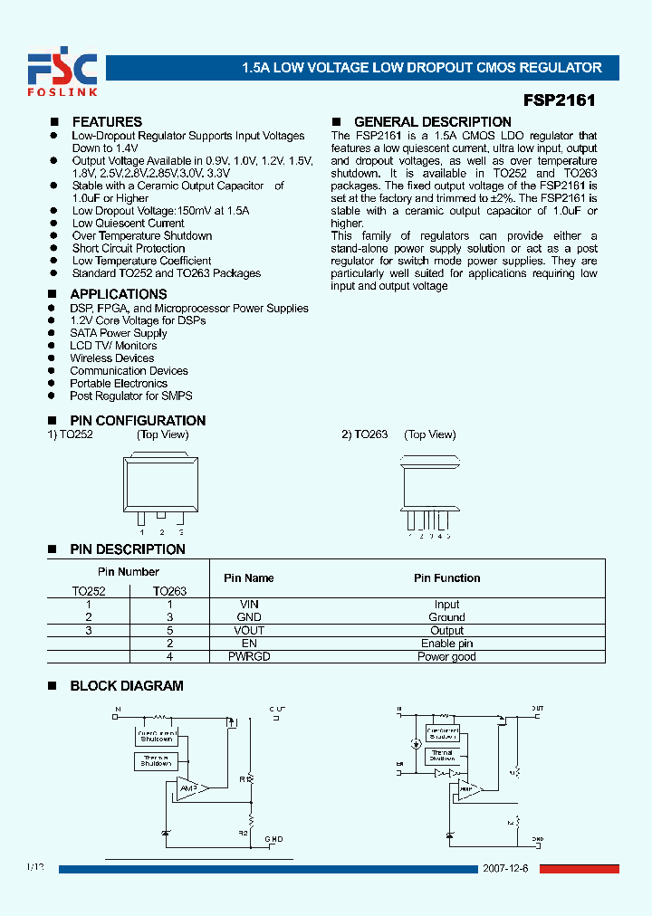 FSP2161D12AD_4279049.PDF Datasheet