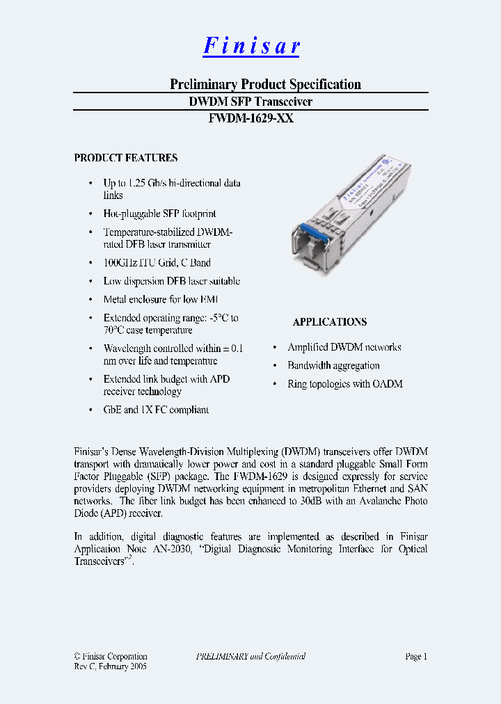 FWDM-1629-17_4450719.PDF Datasheet