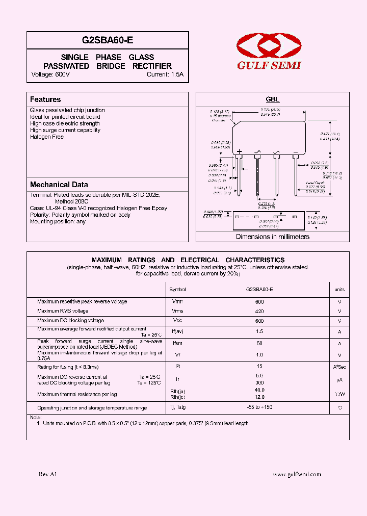 G2SBA60-E_4619026.PDF Datasheet Download --- IC-ON-LINE
