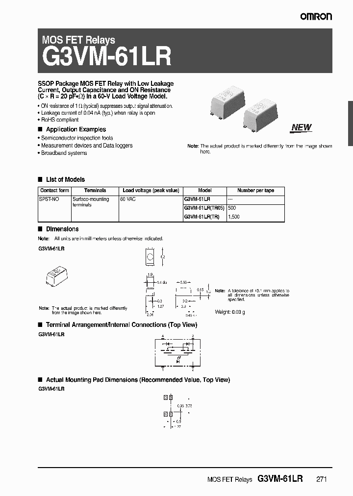 G3VM-61LRTR_4673870.PDF Datasheet