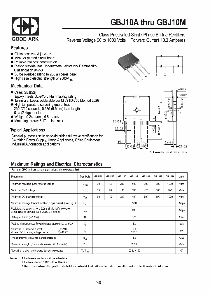 GBJ10G_4366826.PDF Datasheet