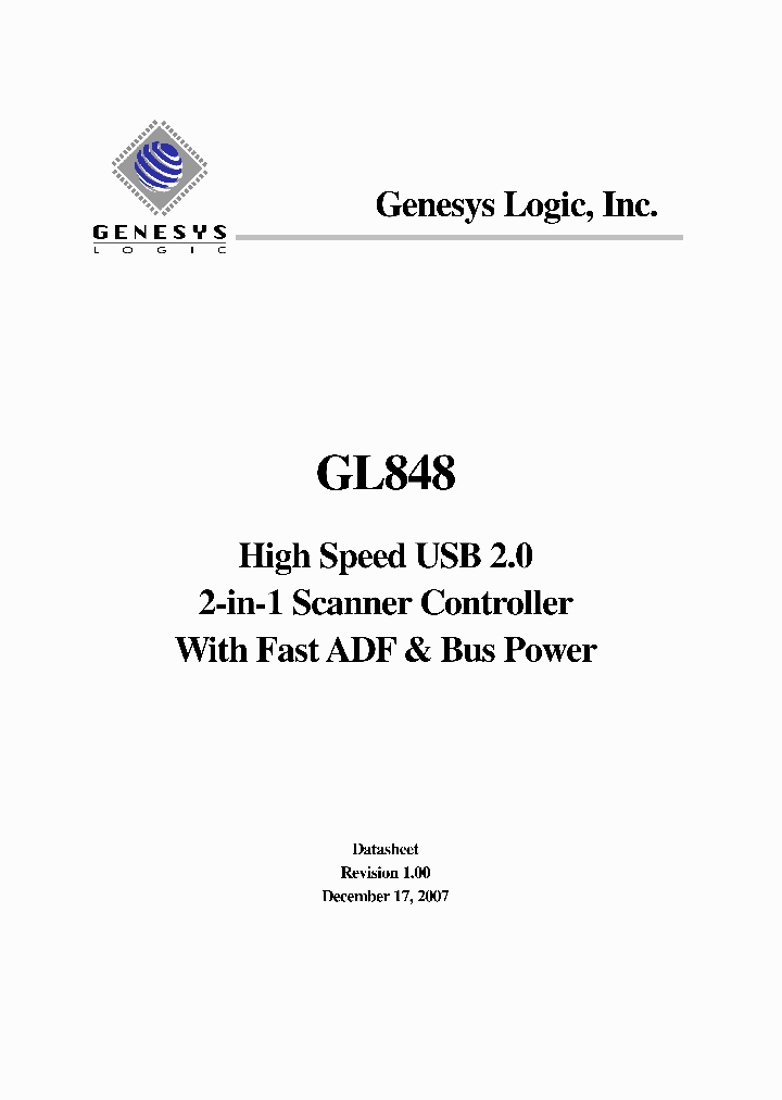 GL848_4378103.PDF Datasheet