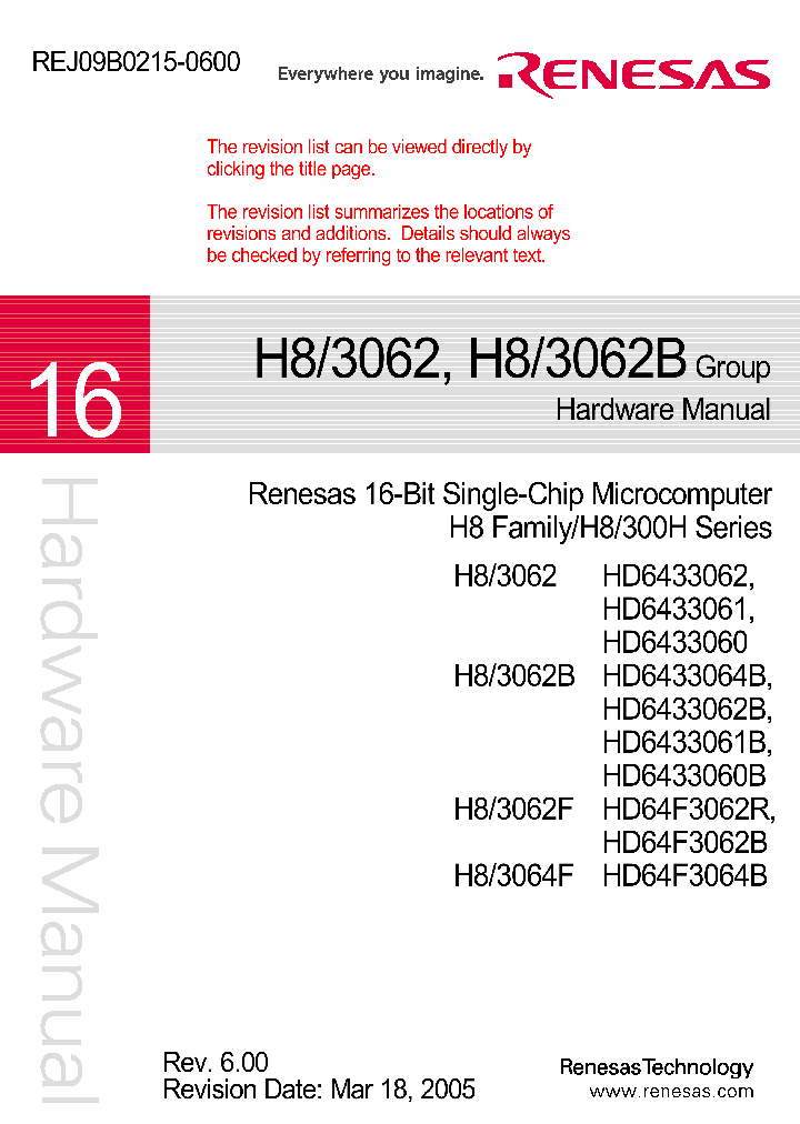 H83062_4255740.PDF Datasheet Download --- IC-ON-LINE