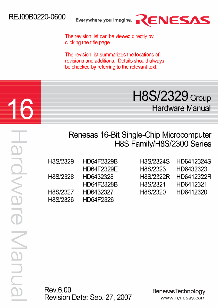 H8S2320_4418410.PDF Datasheet