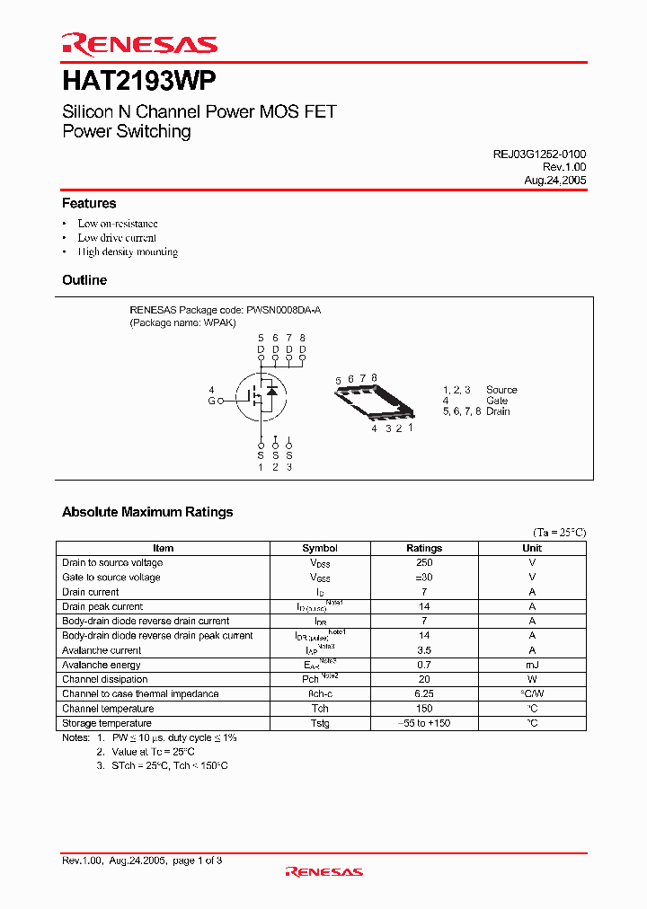 HAT2193WP_4357363.PDF Datasheet