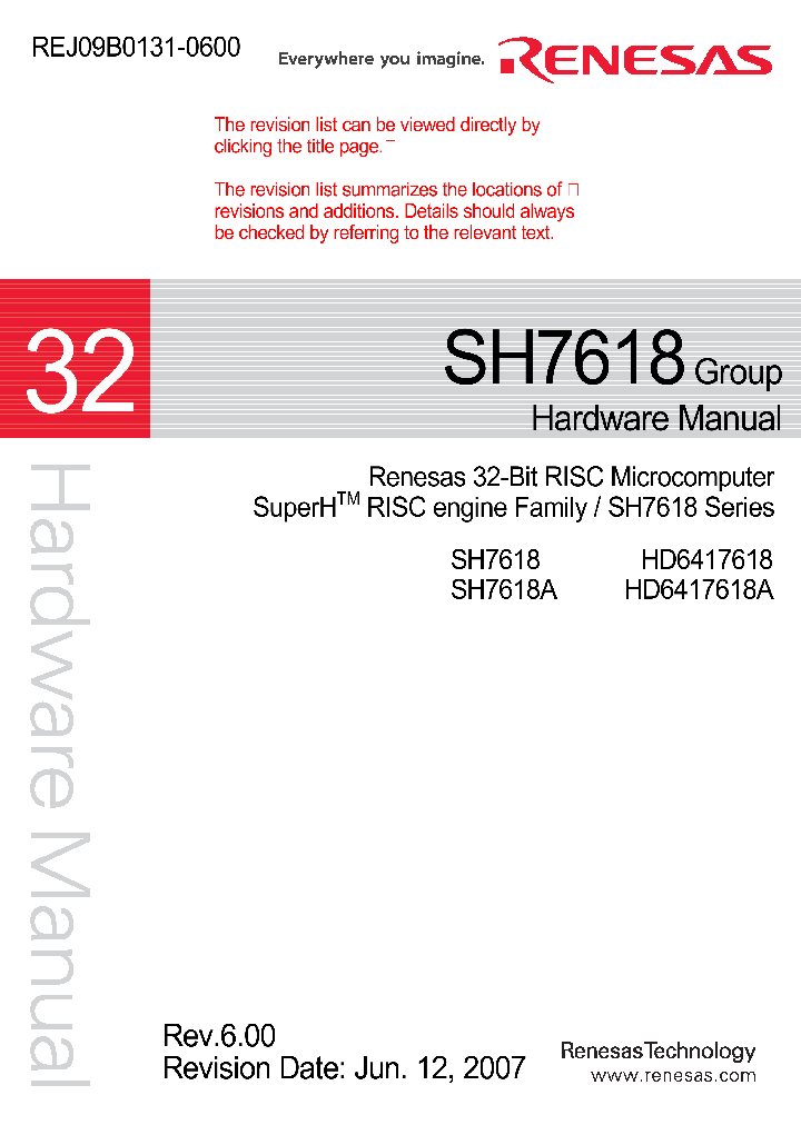HD6417618_4352868.PDF Datasheet