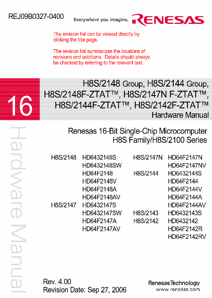HD64F2144AFA20_4506305.PDF Datasheet