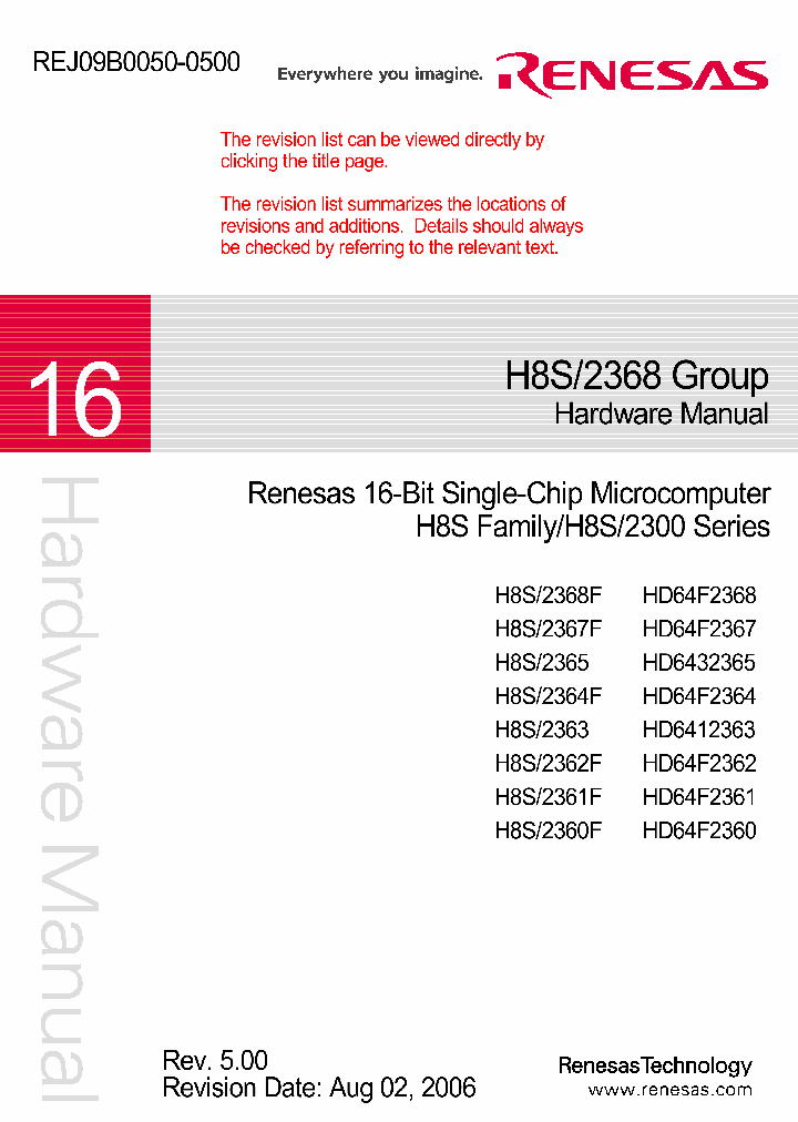 HD64F2360_4267497.PDF Datasheet