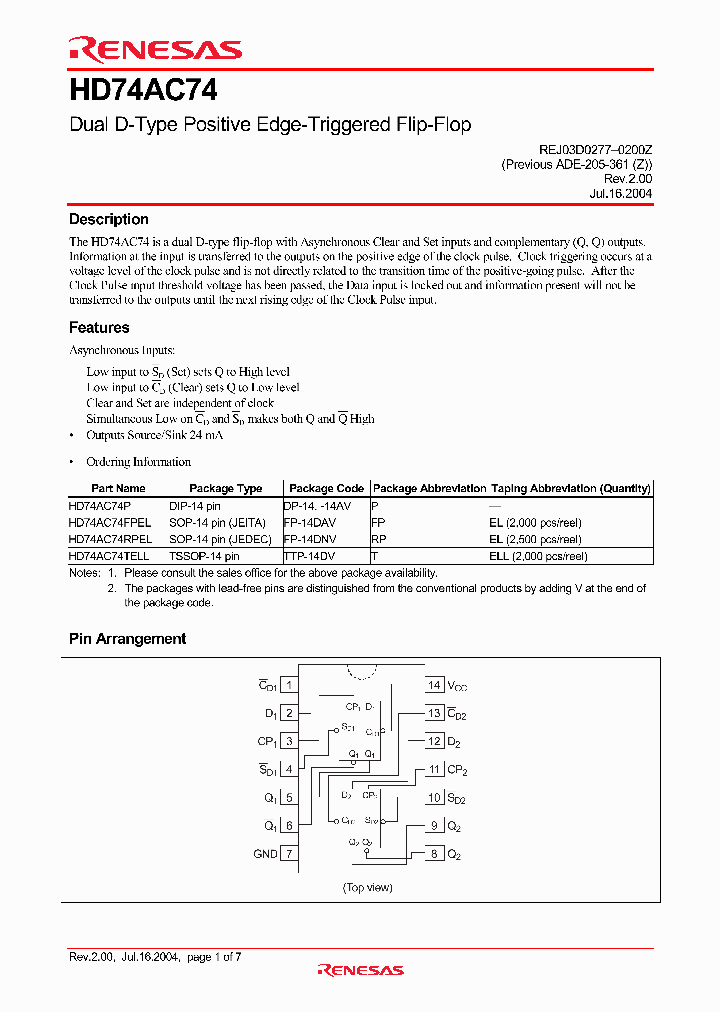 HD74AC74_4300695.PDF Datasheet