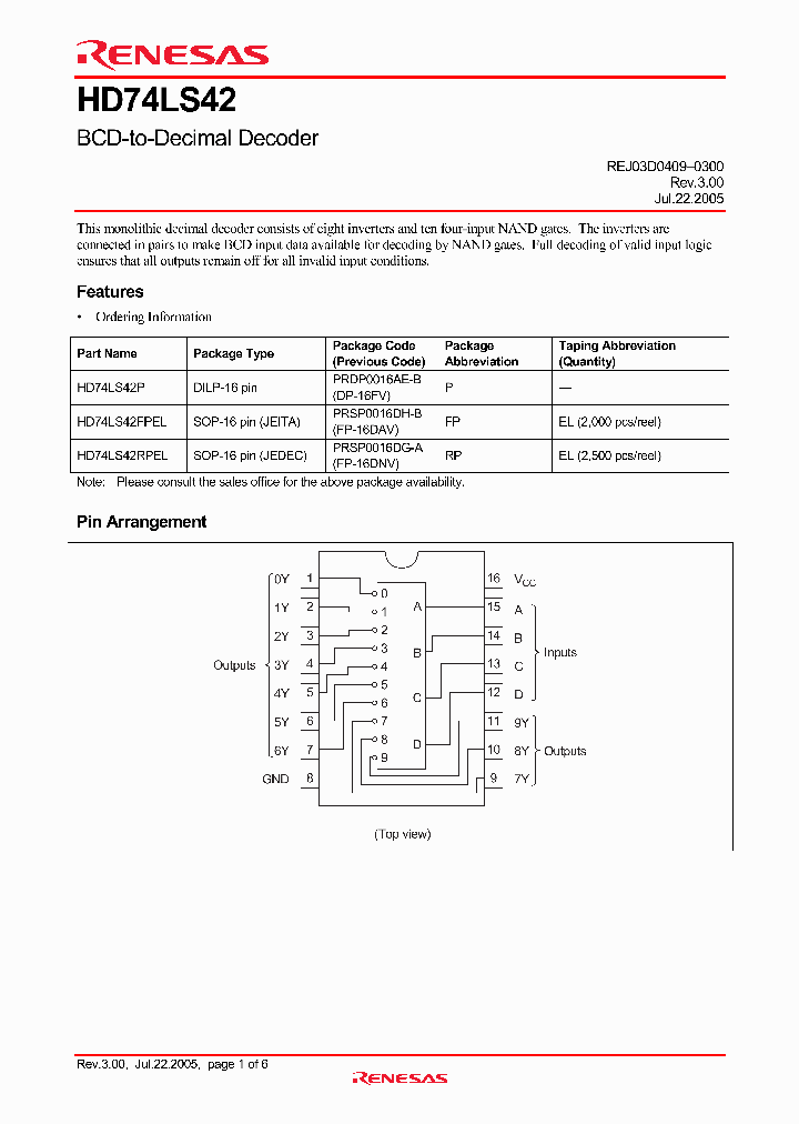 HD74LS42_4250284.PDF Datasheet