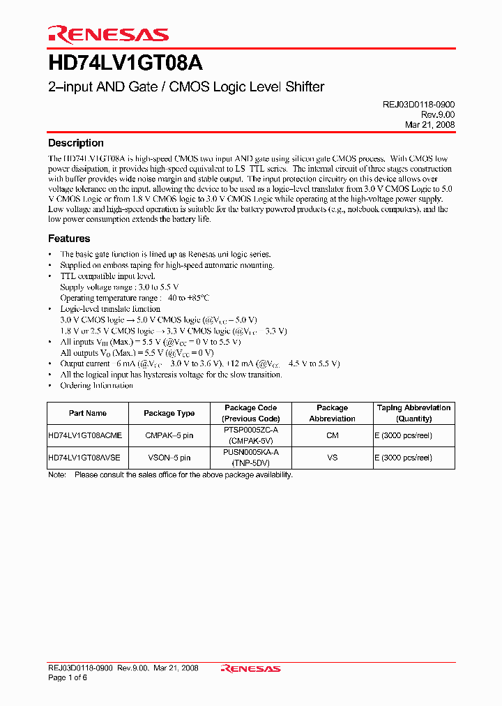HD74LV1GT08A_4268403.PDF Datasheet