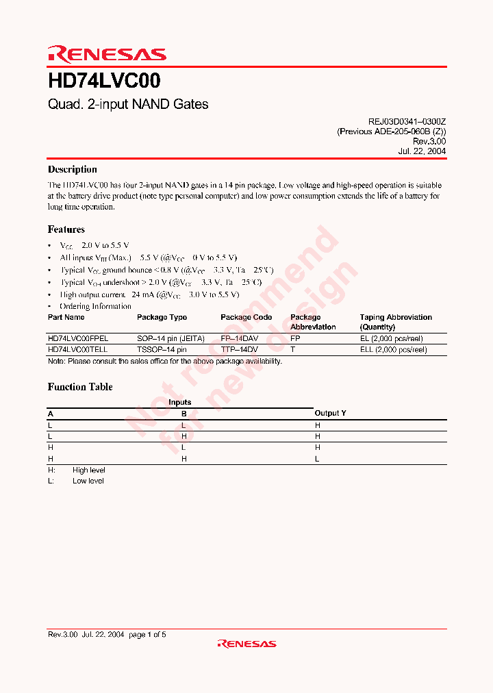 HD74LVC00_4257547.PDF Datasheet