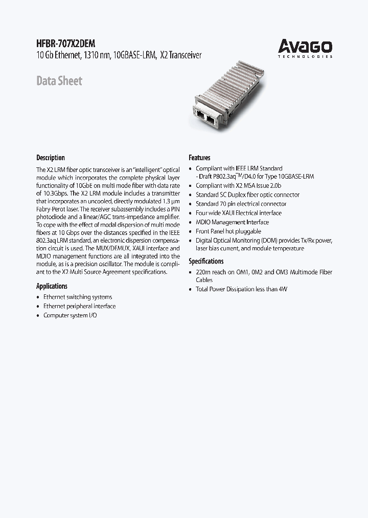 HFBR-707X2DEM_4176462.PDF Datasheet