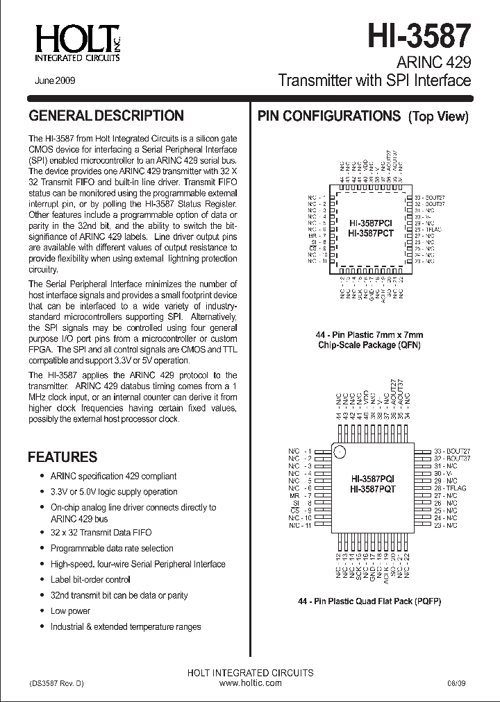 HI-3587PCI_4584401.PDF Datasheet
