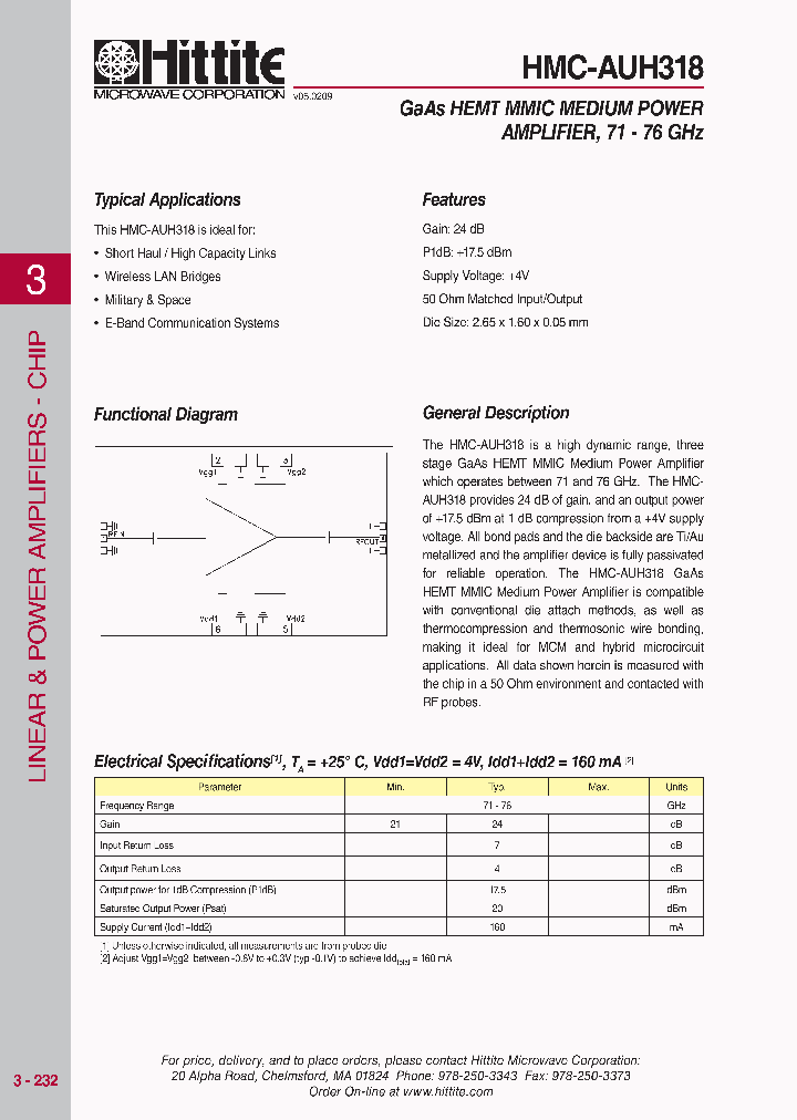 HMC-AUH318_4805281.PDF Datasheet