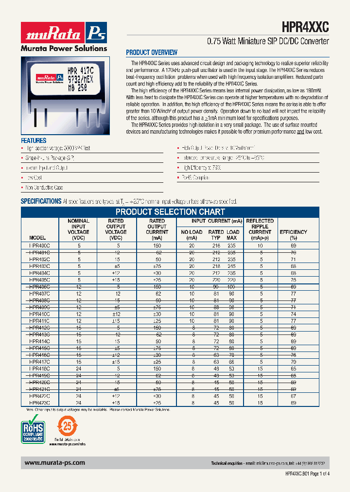 HPR407C_4580386.PDF Datasheet