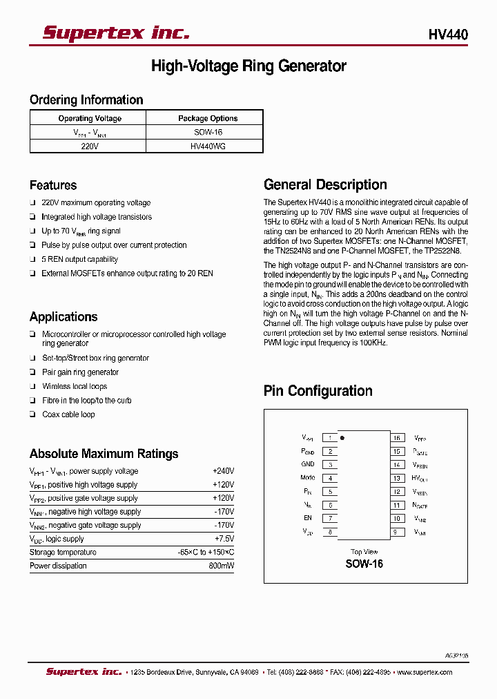 HV440_4451846.PDF Datasheet