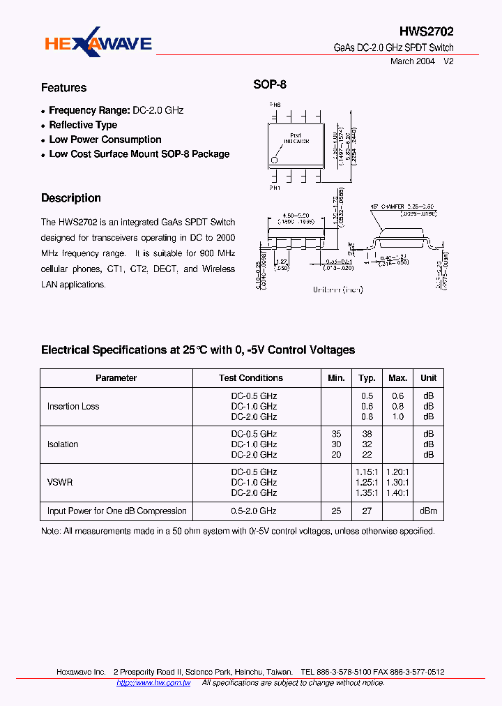 HWS2702_4361562.PDF Datasheet