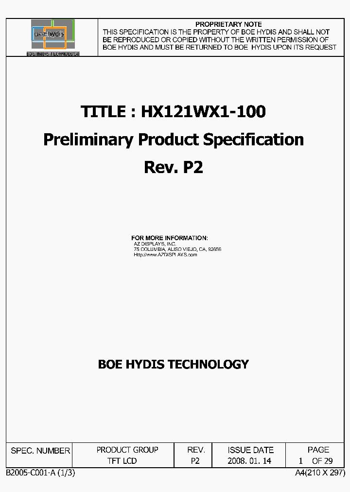 HX121WX1-100_4525855.PDF Datasheet
