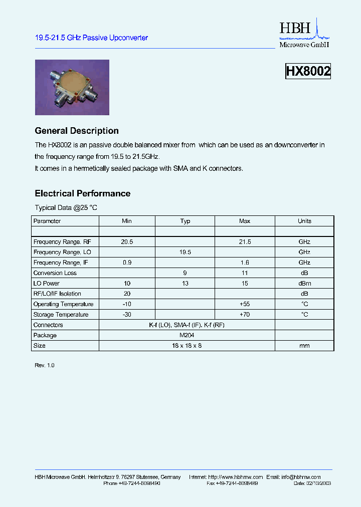 HX8002_4284122.PDF Datasheet Download --- IC-ON-LINE