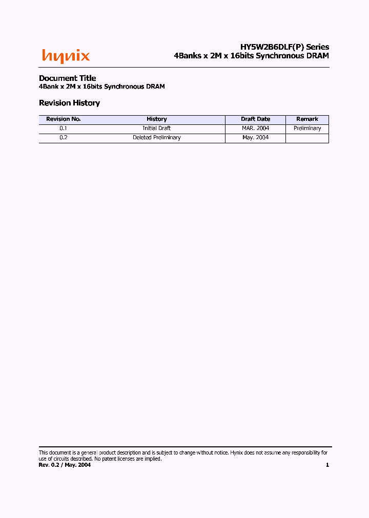 HY5W2B6DLF-HE_4612506.PDF Datasheet