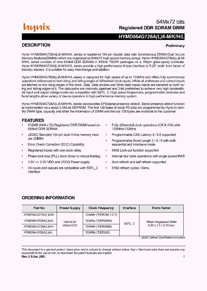 HYMD564G726AL8-H_4551301.PDF Datasheet