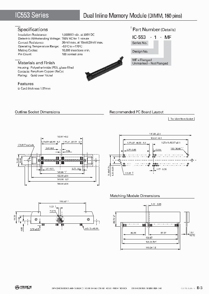 IC-553-1-MF_4591535.PDF Datasheet Download --- IC-ON-LINE
