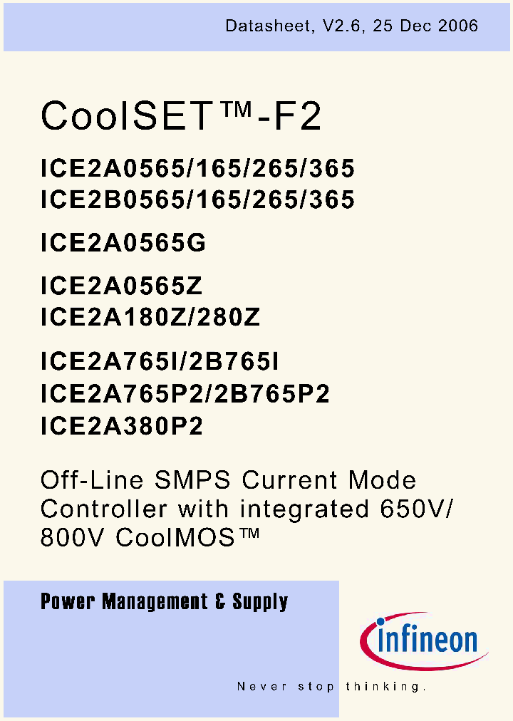 ICE2B165_4699655.PDF Datasheet