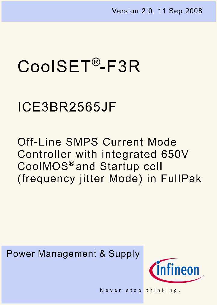 ICE3BR2565JF_4771850.PDF Datasheet