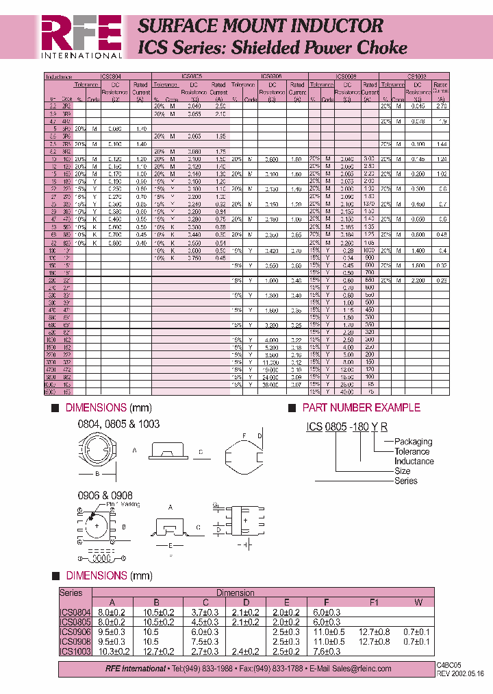 ICS1206-180MR_4539109.PDF Datasheet