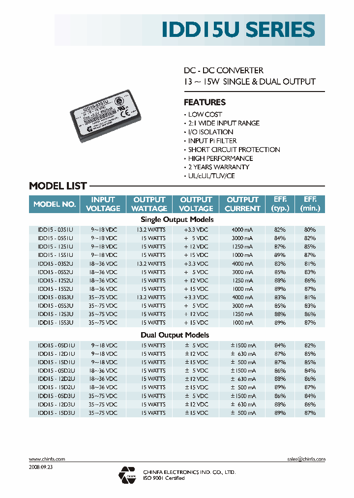 IDD15-03S1U_4370877.PDF Datasheet