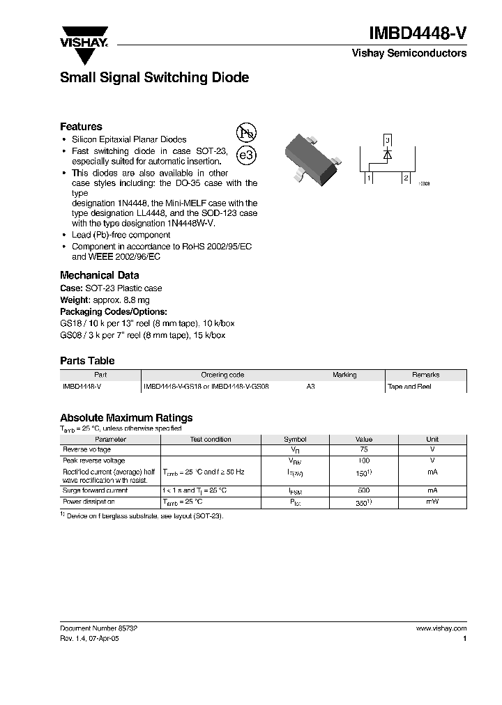 IMBD4448-V_4359419.PDF Datasheet