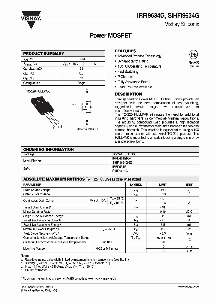 IRFI9634G_4267155.PDF Datasheet