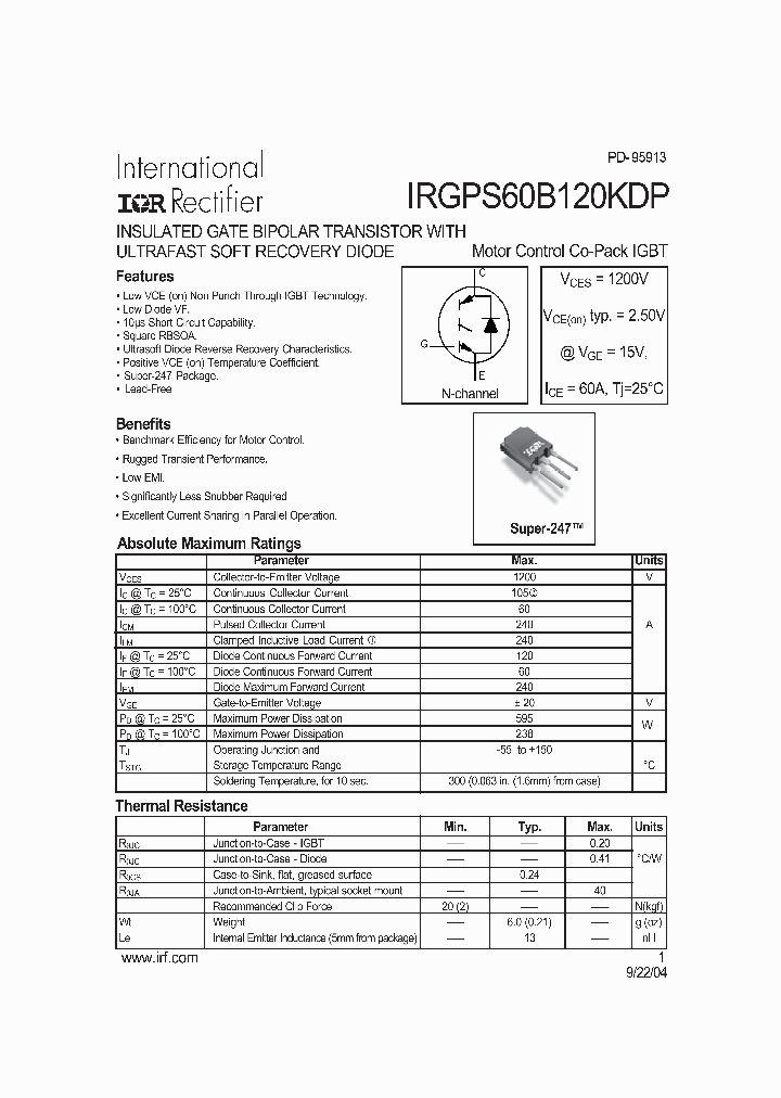 IRGPS60B120KDP_4173142.PDF Datasheet